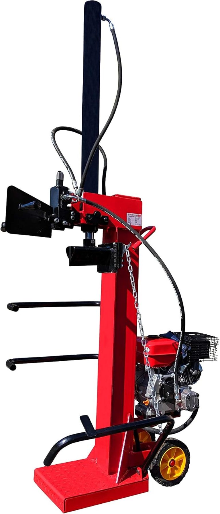 CROSSFER HSP13T-G6,5 Fendeur de bûches 13 tonnes / Longueur de fendage 104 cm / Moteur à essence 6,5 CV 4 temps OHV refroidi par air