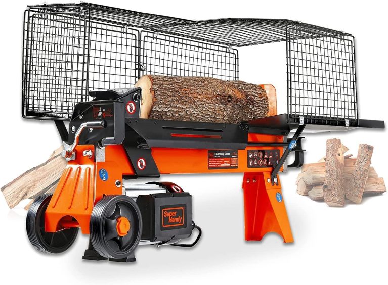 SuperHandy Fendeuse de bûches électrique Portable 6 tonnes 1500W